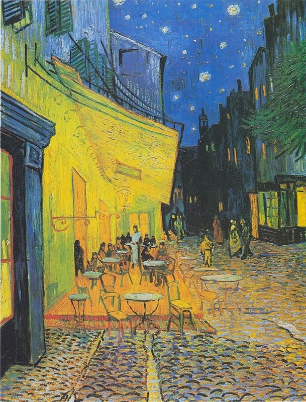 Hegyi Zoltán Imre: Interjú a festővel (Vincent van Gogh: Éjjeli kávézó)